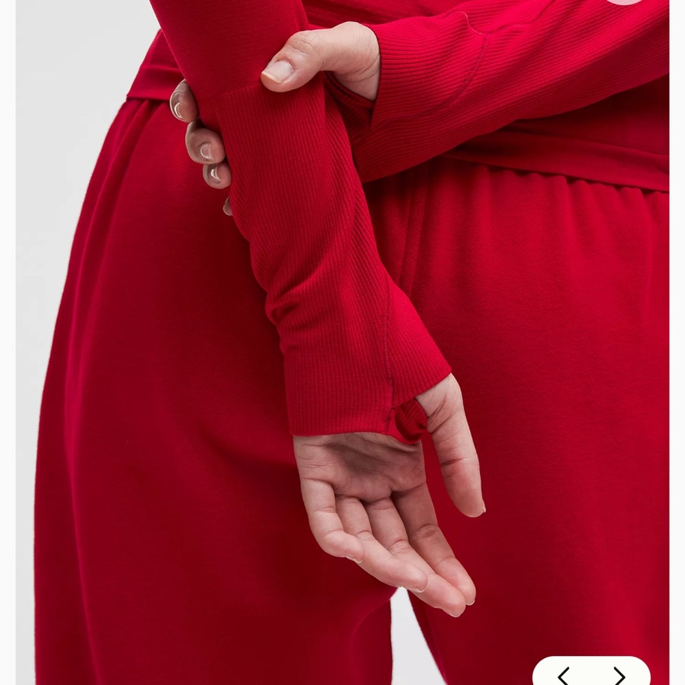 Lululemon tote & swiftly tech waist length - Red Long Sleeve - Picture 4 of 7